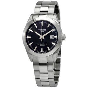 BRAND NEW Tissot Powermatic 80 Men's Black Watch T127.407.11.051.00